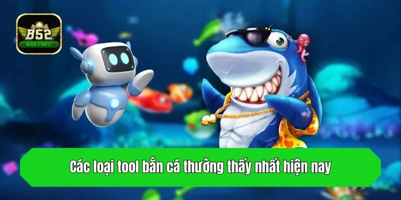 Các loại tool bắn cá thường thấy nhất hiện nay